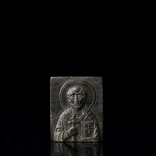 Byzantine icon depicting St. John Chrysostom